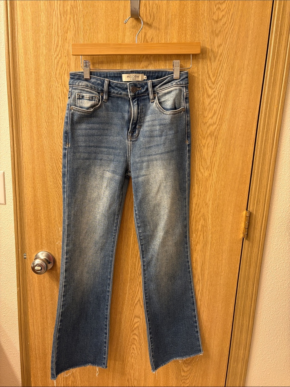 Hidden  Mid-Rise Blue Wash Women's Jeans
